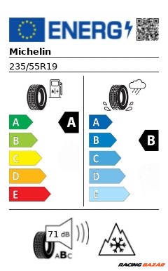 Michelin XL CROSSCLIMATE 2 VOL M+S 3PMSF 235/55 R19 105H négyévszakos gumi 2. kép